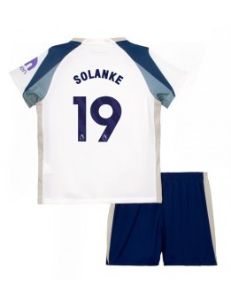 Tottenham Hotspur Dominic Solanke #19 Replika Hemmakläder Barn 2025-26 Kortärmad (+ byxor)
